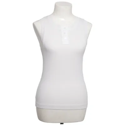 Tank Top (White) from Arket Cotton, Elastane