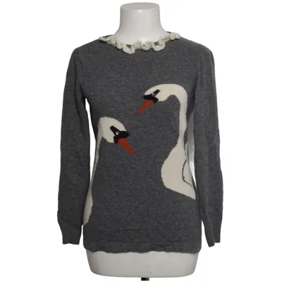 Sweater (Grå, Hvid) fra Madeleine Polyamid, Uld