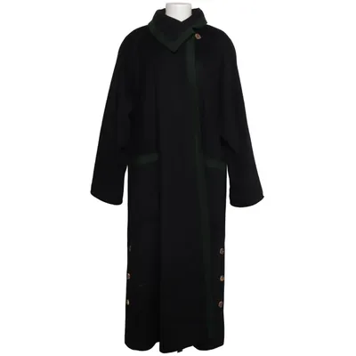 Coat (Black, Green) from Admont Alpaca wool