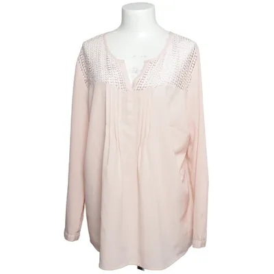 Blouse (Beige) from Ambria Cotton, Polyester