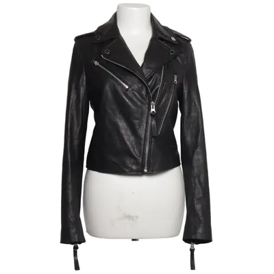Bikerjakke (Sort) fra Derek Lam 10 Crosby Læder, Polyester
