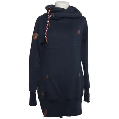 Capuchon sweater (Blauw) van Naketano Katoen, Polyester