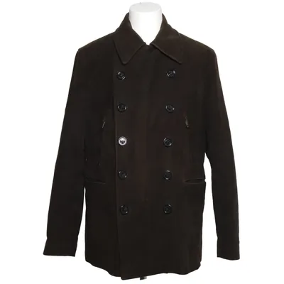 Caban (Vert) de Burberry Coton, Polyamide, Polyester, Viscose