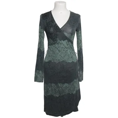 Kjole (Grå, Flerfarvet) fra Desigual Elastan, Viscose