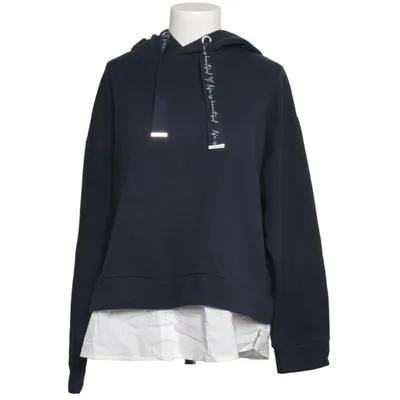 Capuchon sweater (Blauw, Wit) van Blind Date