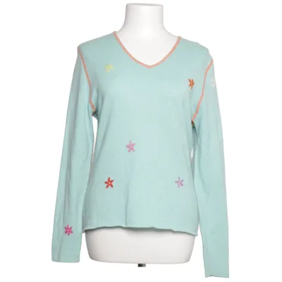 Pull-over (Bleu, Multicolore) de Forget Me Not Cachemire