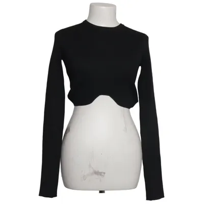 Sweater (Black) from Oak+ Fort Polyester, Viscose