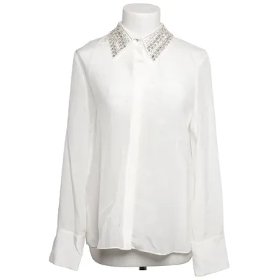 Blouse (White) from Alice + Olivia Silk