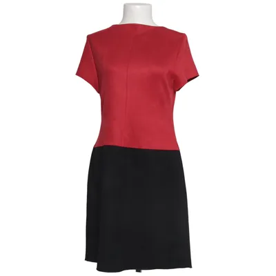 Kleid (Rot, Schwarz) von Cassis Elasthan, Polyester