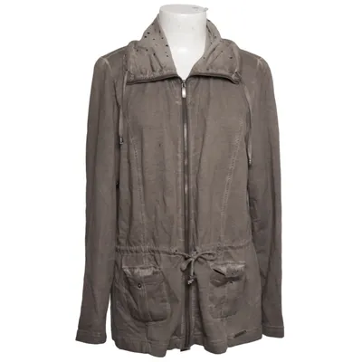 Jacket (Gray) from Gina Laura Collection Cotton
