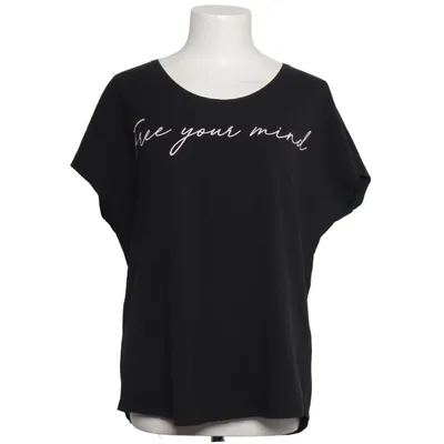 T-shirt (Noir) de Panther Coton, Élasthane