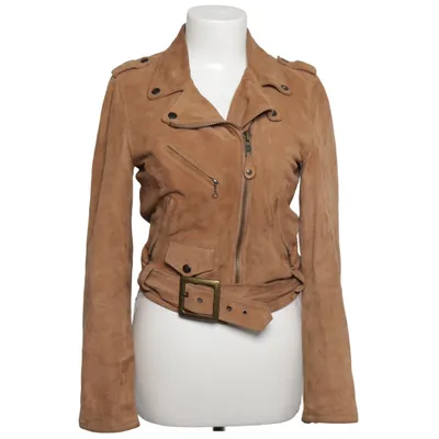 Biker jacket (Brown) from Schott NYC Cotton, Polyester