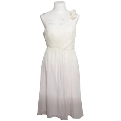 Cocktail dress (White) from New Vintage by Oasis Acetate, Silk