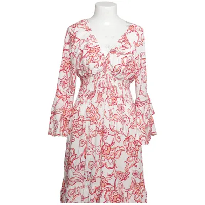 Dress (White, Red, Orange) from Apricot Viscose
