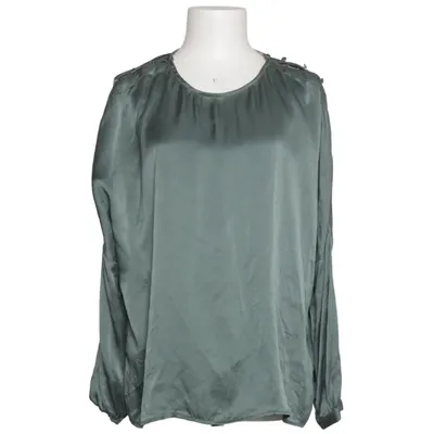 Blouse (Green) from H&M Modern Classic Silk