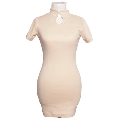 Dress (Beige) from Public Desire Cotton, Elastane, Polyester