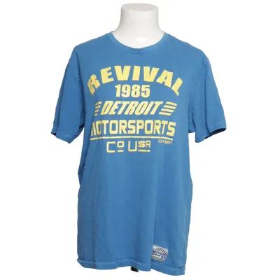 T-shirt (Bleu, Jaune) de VanVaan Coton