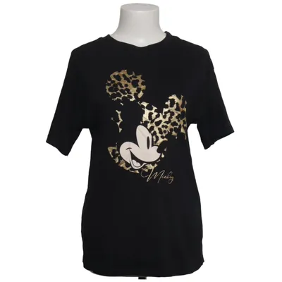 T-shirt (Noir) de Disney Mickey Mouse Coton