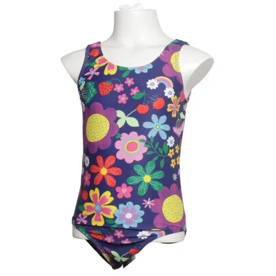 Swimsuit (Blue, Multicolored) from Pusblu Elastane, Polyester
