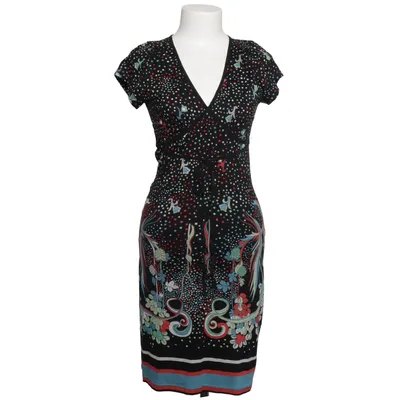 Dress (Black, Multicolored) from King Louie Elastane, Viscose