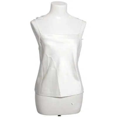 Tank Top (White) from Alice + Olivia Acetate, Polyester