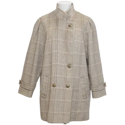 Blazer (Beige) fra C&A Mohair, Polyester, Uld