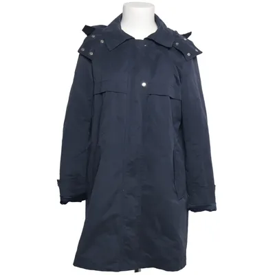 Parka (Blue) from Tom Tailor Denim Cotton, Polyamide, Polyester