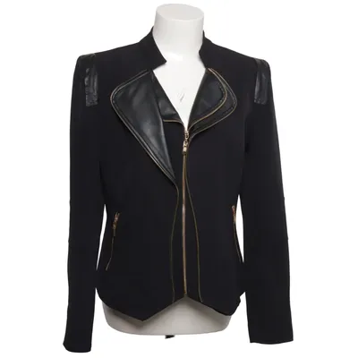 Veste de motard (Noir) de Ekol Élasthane, Polyamide, Polyester, Viscose