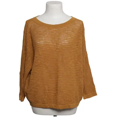 Strickpullover (Gelb) von Madeleine Baumwolle, Leinen