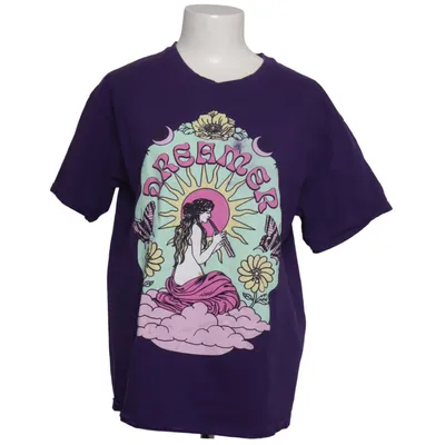 T-shirt (Lila, Mehrfarbig) von HNR LDN Baumwolle