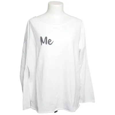 Long sleeve T-shirt (White) from Juvia Cotton, Polyester