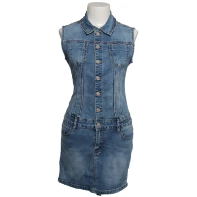 Jeanskleid (Blau) von Nina Carter Baumwolle, Elasthan, Polyester