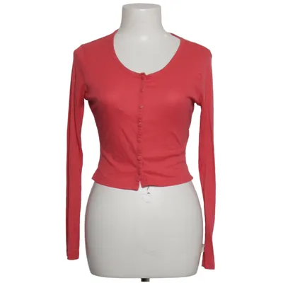 Strickjacke (Rot) von Divided by H&M Elasthan, Polyester, Viskose