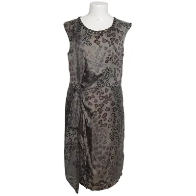 Dress (Gray, Multicolored) from Virmani Cotton, Silk