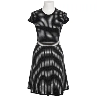 Robe (Noir, Blanc) de Hugo Boss Polyester, Viscose