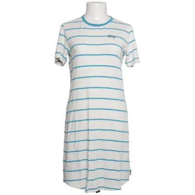 Jurk (Wit, Blauw) van Maloja Katoen, Linnen, Modal