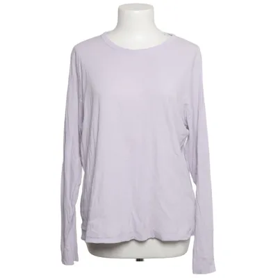 Langærmet t-shirt (Lilla) fra H&M Bomuld, Elastan, Modal