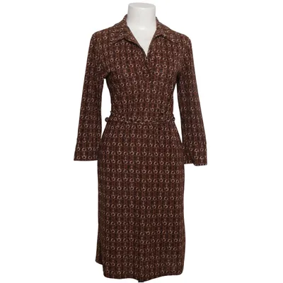 Wrap dress (Brown, Gold) from Hallhuber Trend