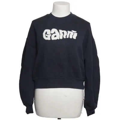 Sweatshirt (Blue) from Ganni Organic cotton, Polyester