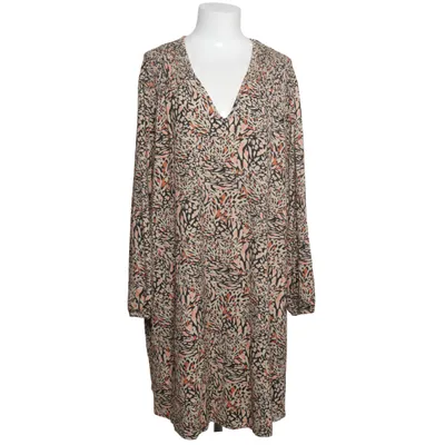 Dress (Beige, Black, Orange) from Ciso Elastane, Viscose