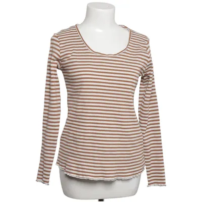Long sleeve T-shirt (Brown, White) from Prénatal Cotton, Elastane