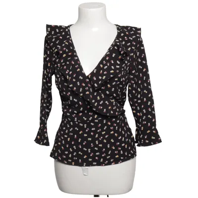Wrap blouse (Black, Multicolored) from Brave Soul Elastane, Polyester