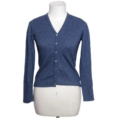 Cardigan (Blue) from Cashmere e Seta Cashmere, Merino wool, Polyamide, Silk, Viscose