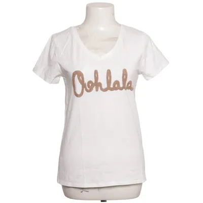 T-shirt (Weiß) von CC Fashion Baumwolle, Elasthan