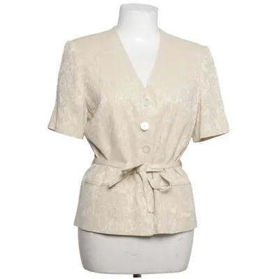 Blazer (Beige) from 123 Acetate, Viscose