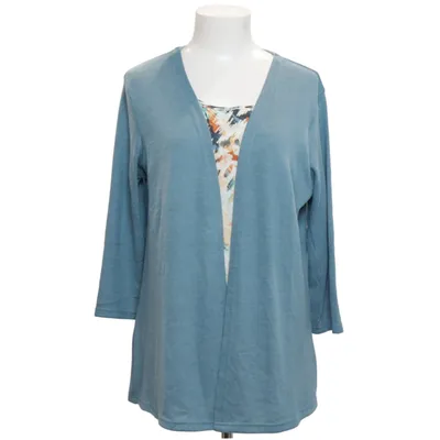 Kofta (Blå, Flerfärgad) från Atlas for Women Elastan, Polyester, Viskos