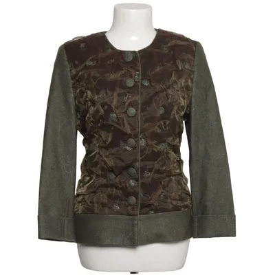 Jacket (Green, Brown) from Renzo Elastane, Polyamide, Wool