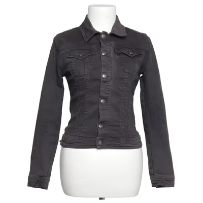 Denimjakke (Grå) fra Soyaconcept Bomuld, Elastan, Polyester