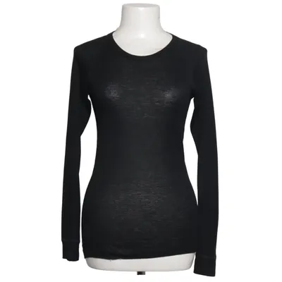 Lange mouwen shirt (Zwart) van Maier Sports Polyester