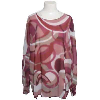 Blouse (Pink, Multicolored) from Creation L Polyester, Viscose